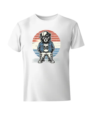 Koszulka Vintage Bear 50 lat