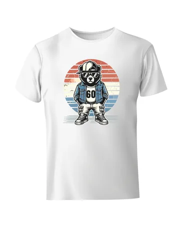 Koszulka Vintage Bear 60 lat