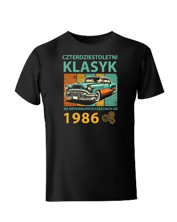 Koszulka na oryginalnych częściach od 1986