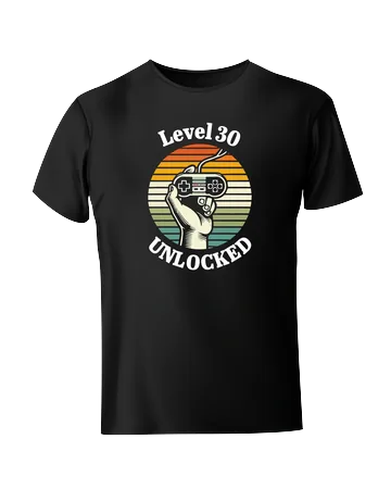 Koszulka Level 30 Unlocked
