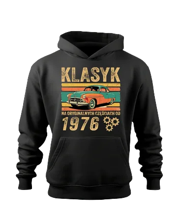 Bluza z kapturem na oryginalnych częściach od 1976