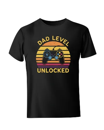 Koszulka dad level unlocked
