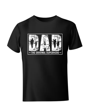 Koszulka superhero dad